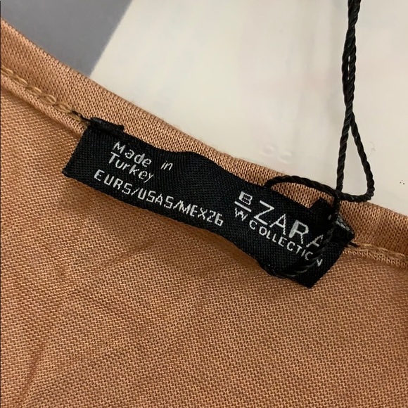 3 for $25 - NWT Zara nude necklace top - Picture 4 of 5